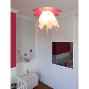Suspension luminaire fleur