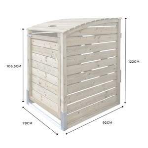 Cache poubelle manille