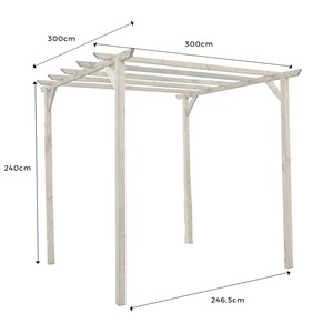 Pergola cerise