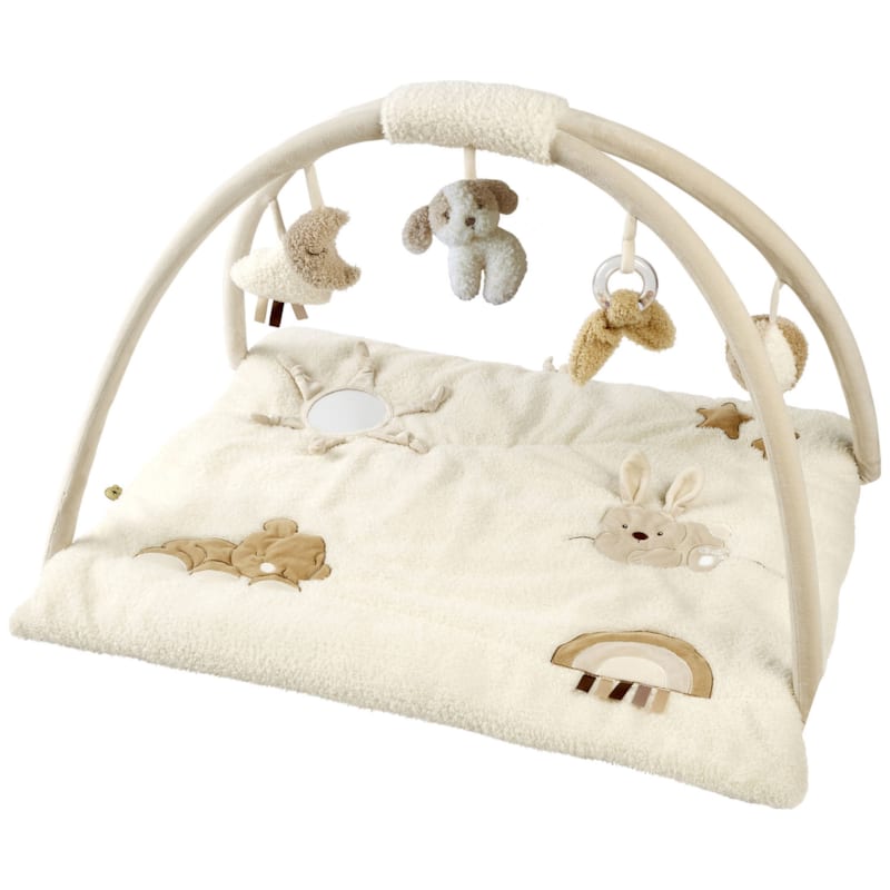 Tapis d'éveil avec arches teddy (80 x 70 cm)