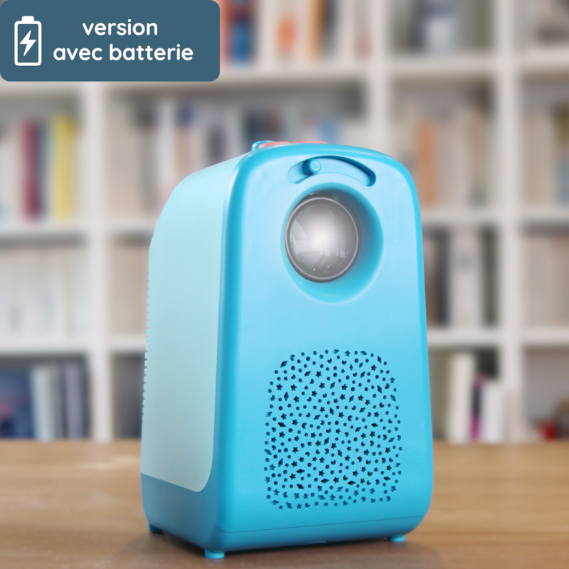 Tikino, le vidéoprojecteur pour enfants sur batterie
