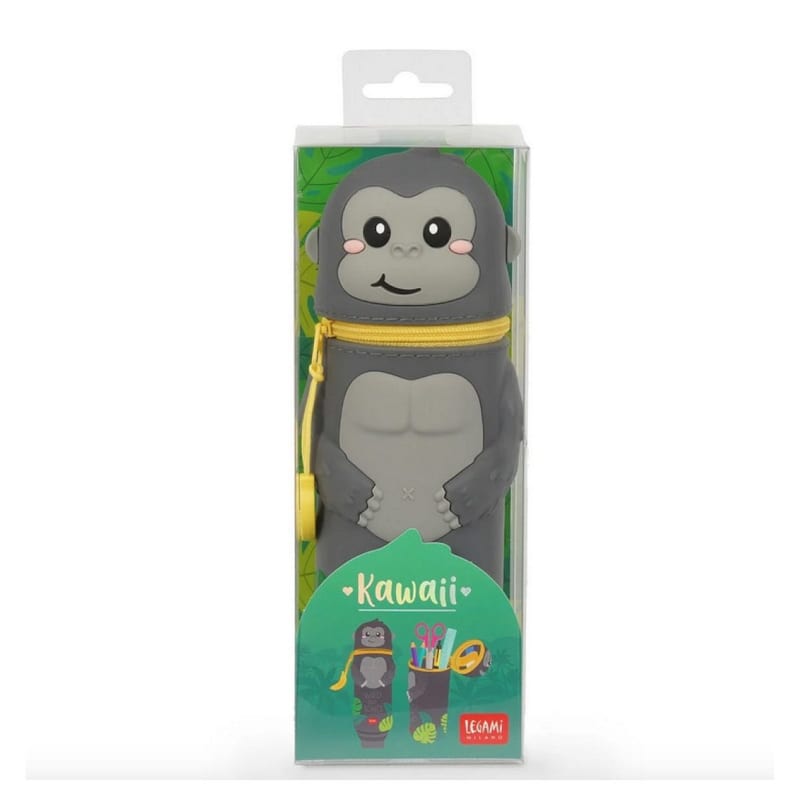Trousse 2 en 1 en silicone gorille