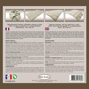 Compresse de lin universelle - décontrac