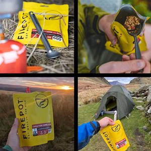 Repas déshydraté firepot chili con carn