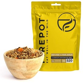 Repas déshydraté firepot ragoût de bœuf