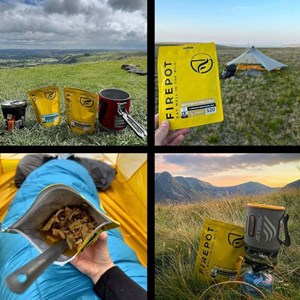 Repas déshydraté firepot ragoût de bœuf