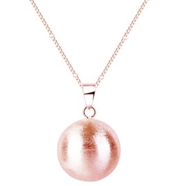 Collier bola de grossesse pure rose
