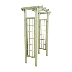 Pergola jasmin en arc