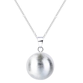 Collier bola de grossesse pure argent