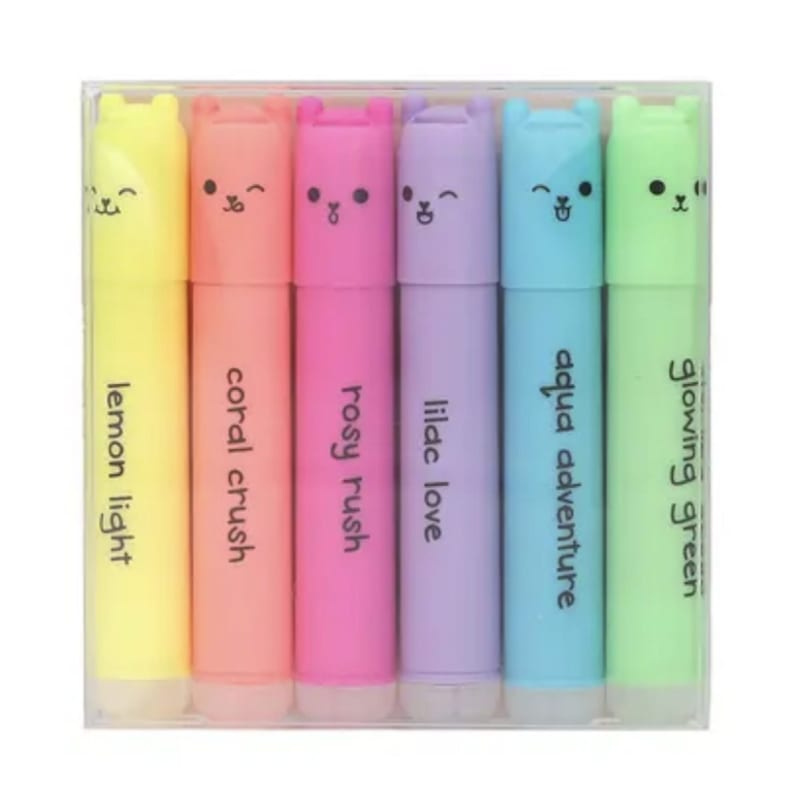 Mini surligneurs penfection effacables - depesche