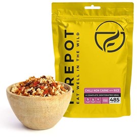 Repas déshydraté firepot chili végétari