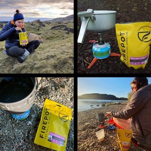 Repas déshydraté firepot chili végétari