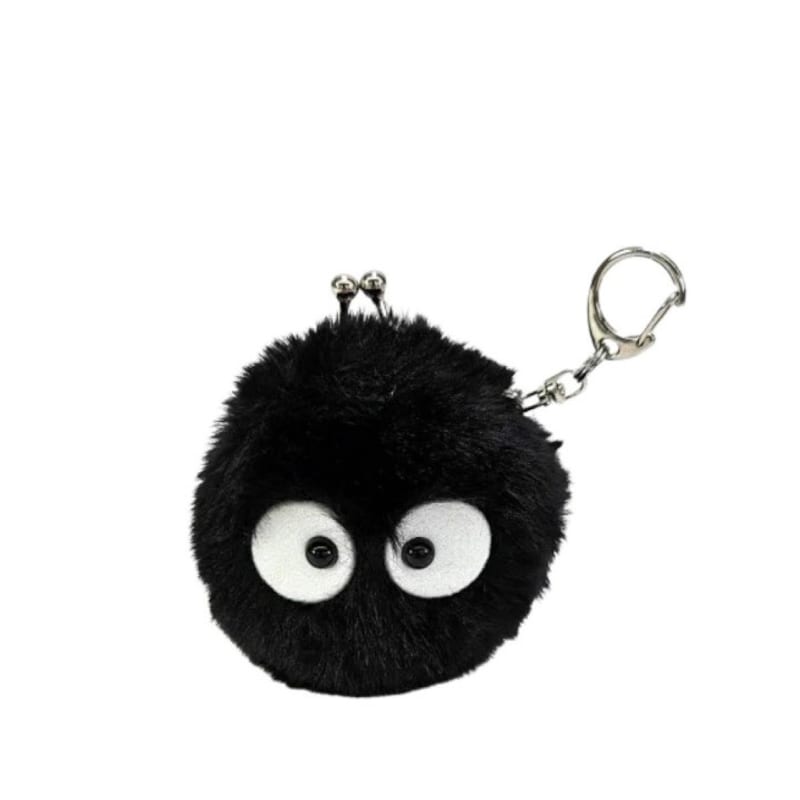 Mini porte-monnaie funwari totoro noiraude - mon voisin totoro