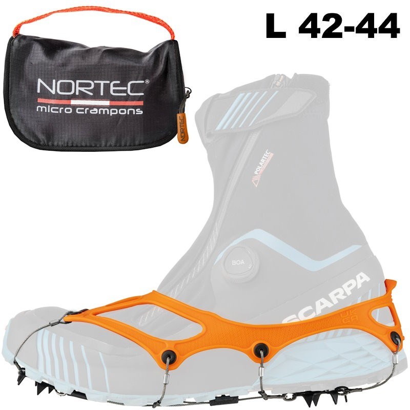 Crampons à neige et glace nortec trail