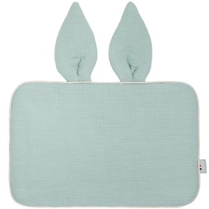Oreiller lapin en gaze de coton, jeanne