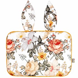 Oreiller extra plat lapin, néo vintage