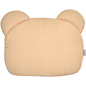 Oreiller extra plat ourson en gaze de