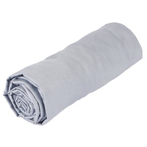 Drap-housse coton gris 70x140 cm