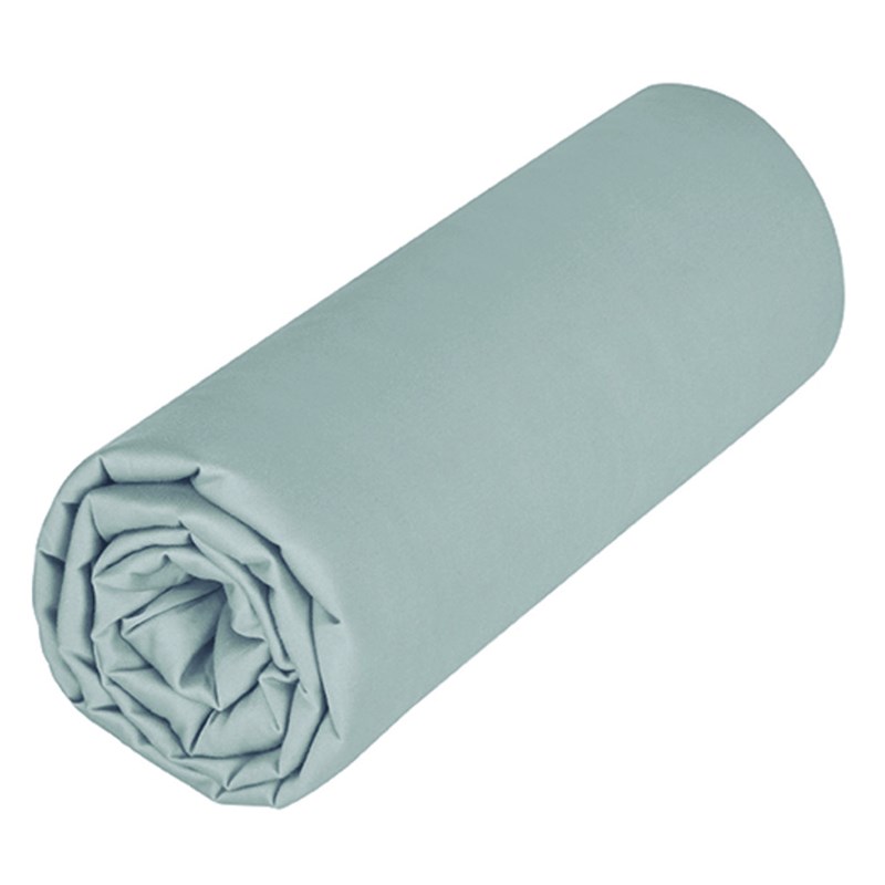 Drap-housse coton - 70x140 cm vert