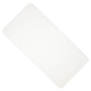 Drap housse en coton jersey blanc 60x120