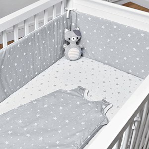 Drap-housse coton stella blanc 70x140 cm