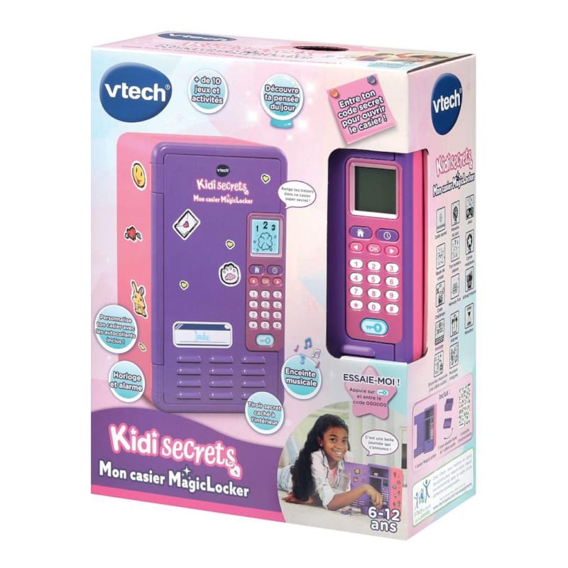 Kidisecrets - mon casier magiclocker (rose)