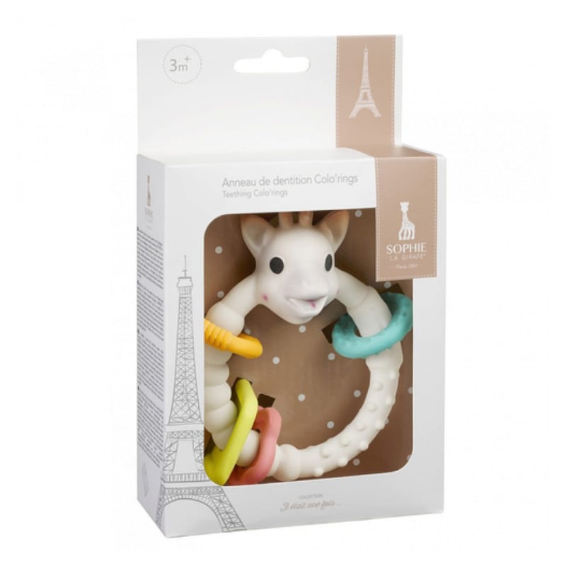 Anneaux de dentition colo rings sophie la girafe (Vulli) - Image 1