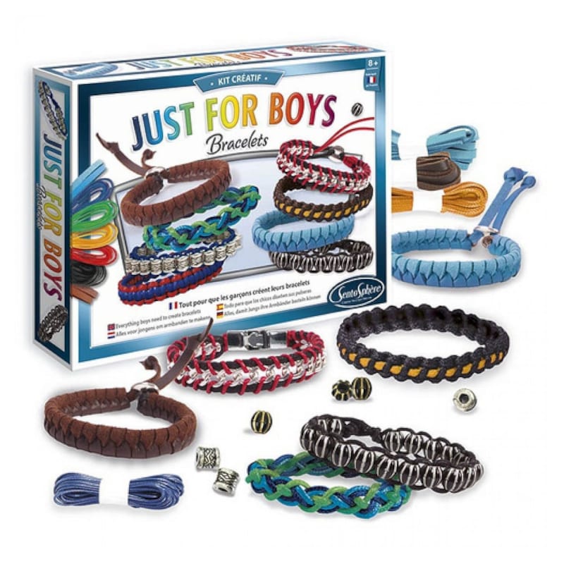 Bracelets bijoux just for boys