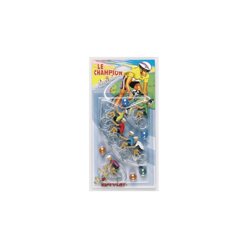 Kim'play kit cycliste les champions cyclistes avec billes