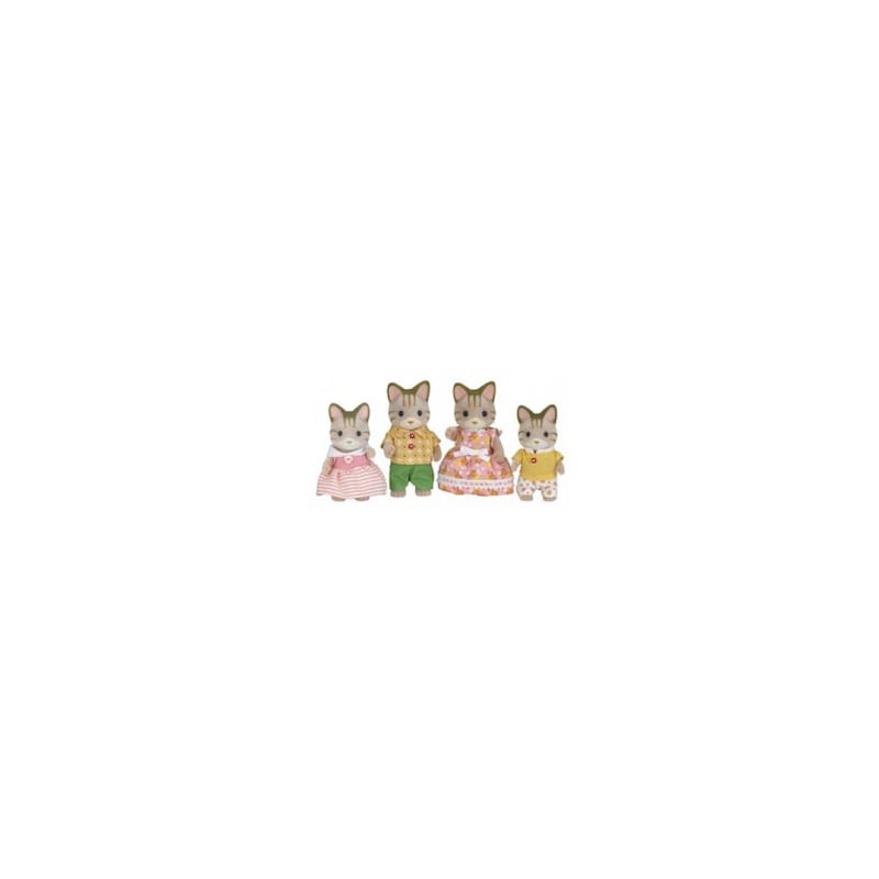 5180 sylvanian families famille chat tigre