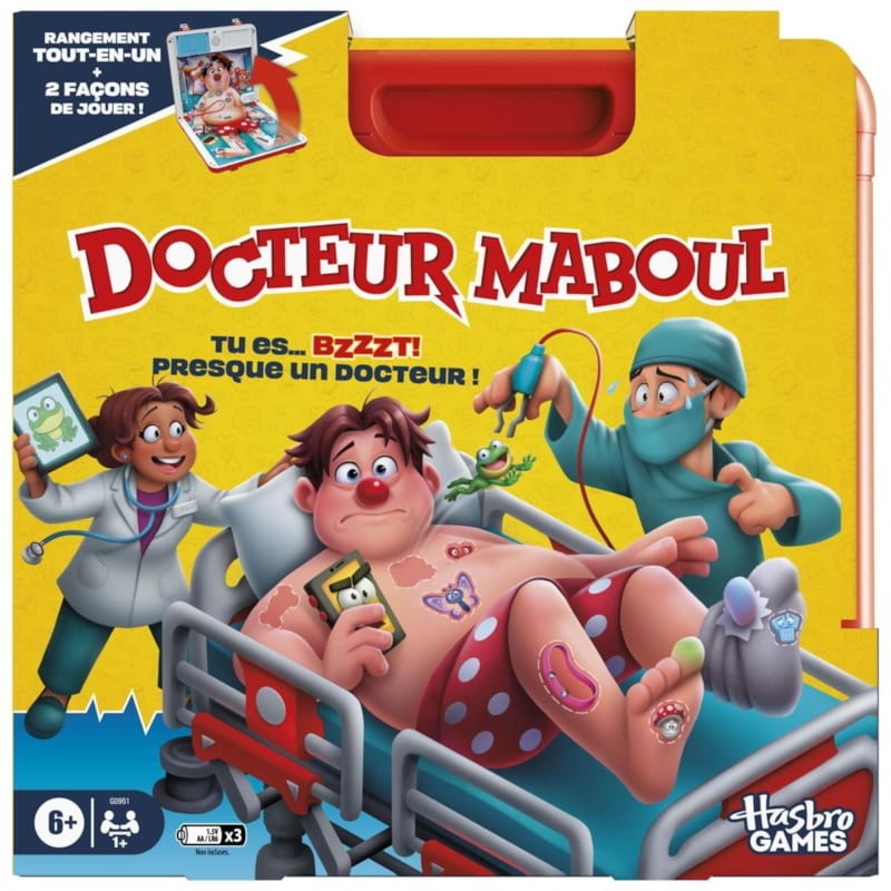 Docteur maboul mallette de transport