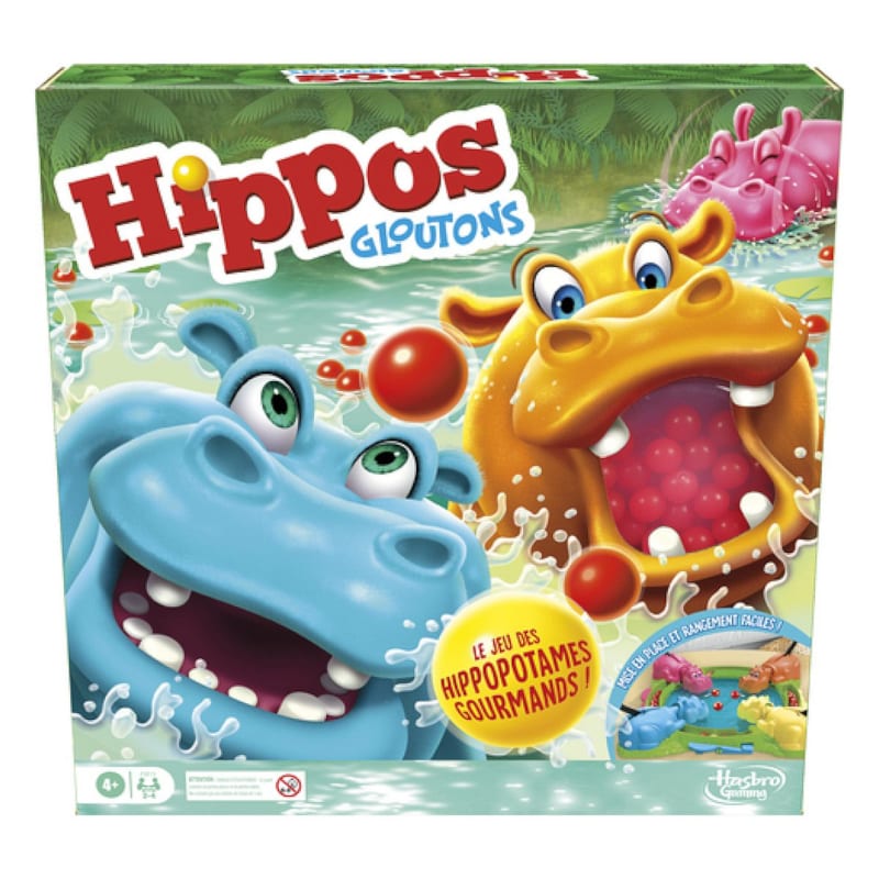 Hasbro gaming hippos gloutons