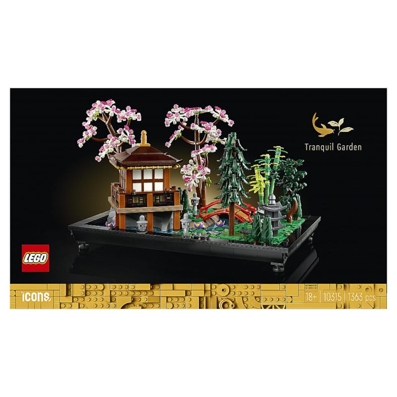 Lego icons le jardin paisible