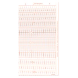 Diagrammes barographe très grand modèle