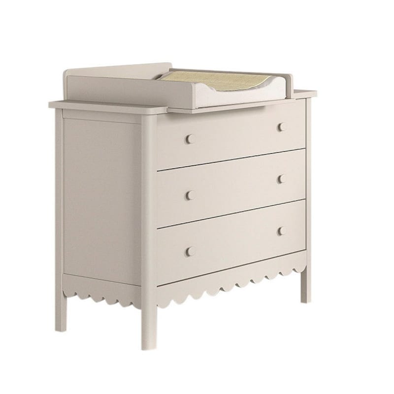 Ensemble chambre swingo commode 3 tiroirs + plan à langer clay (JAXX) - Couverture
