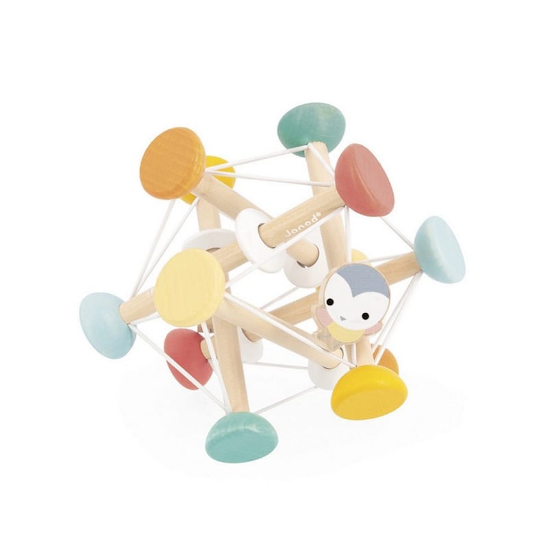 Balle sensorielle en bois - pure