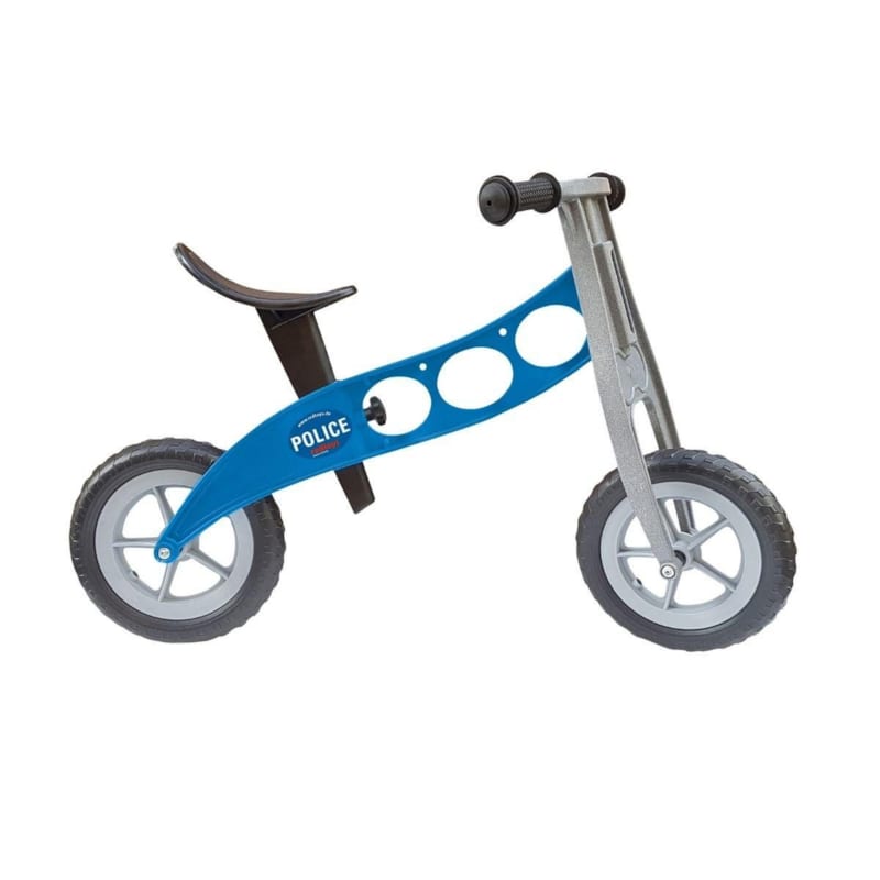 Draisienne pour creche et maternelle redtoys mini cruiser bleu police