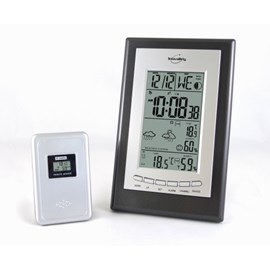Station météo écran lcd complète radio-p