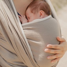 Echarpe sergé brisé-beige sable-5,20 m