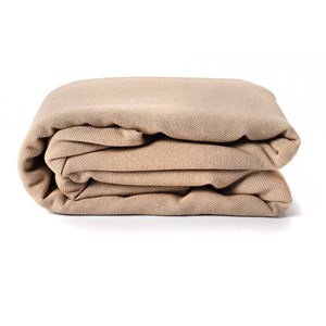 Echarpe sergé brisé-beige sable-5,20 m