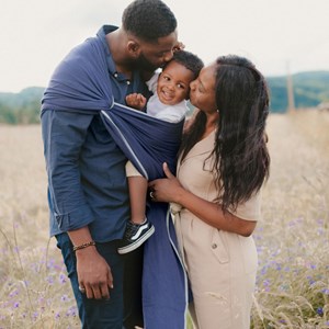 Echarpe sergé brisé-bleu fregate-3,60 m