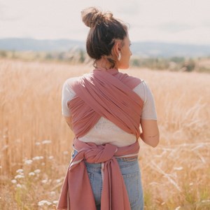 Echarpe sergé brisé - terracotta - Terracotta - XS-S