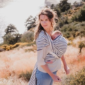 Echarpe sergé brisé - malo - Bleu - L