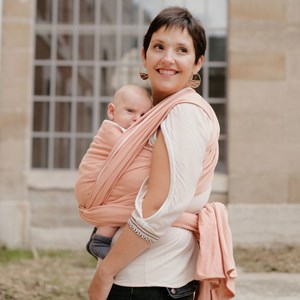 Echarpe sergé brisé-abélia-3,60 m