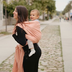 Echarpe sergé brisé-abélia-3,60 m