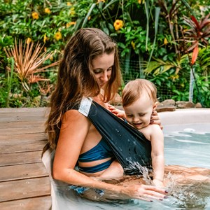 Aquabulle porte-bébé d'appoint - noir - Noir - XL