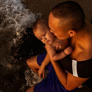 Aquabulle porte-bébé d'appoint - noir - Noir - XL