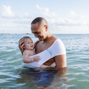 Aquabulle porte-bébé d'appoint - blanc - Blanc - XL