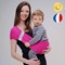 Hop'la porte-bébé d'appoint - fushia - Rose - XS-S