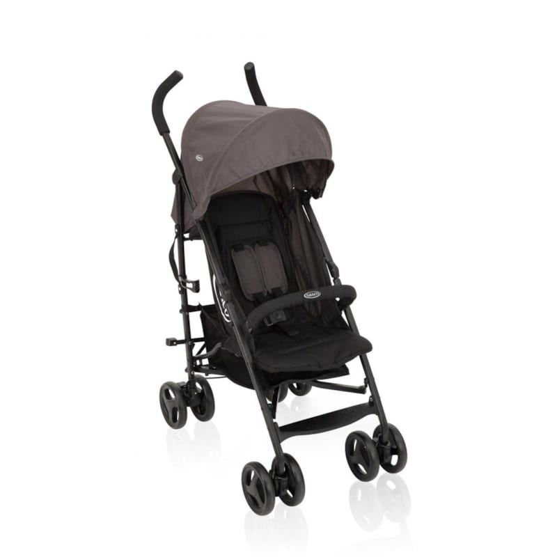 Poussette canne travelite noir and gris